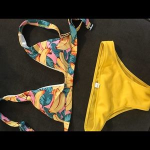 Zaful banana bikini